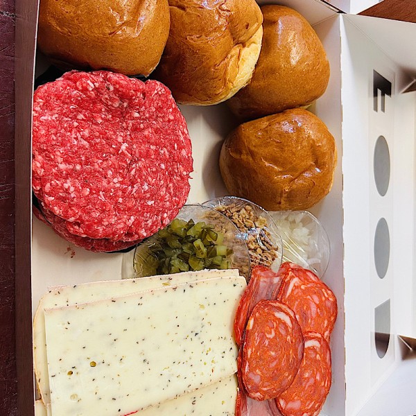 Box burgers 8 pièces