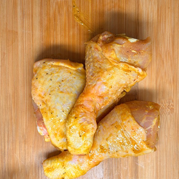 Pilons de poulet marinés