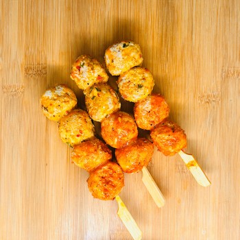 Brochette de mini-boulettes