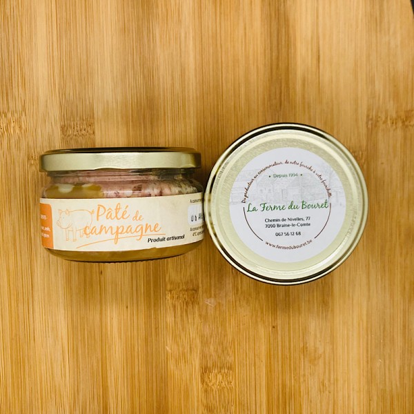 Bocal de pâté de campagne
