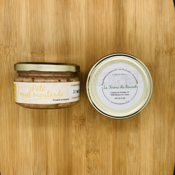 Bocal de pâté miel moutarde