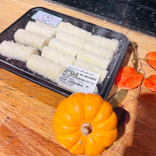 Croquette de pomme de terre à la truffe