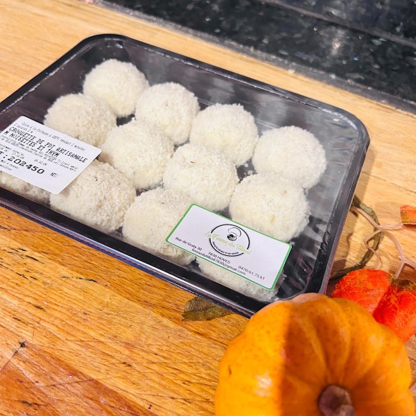 Croquette de pomme de terre noisette et thym