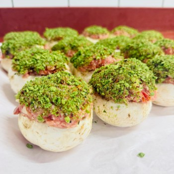 Champignons Portobello farcis