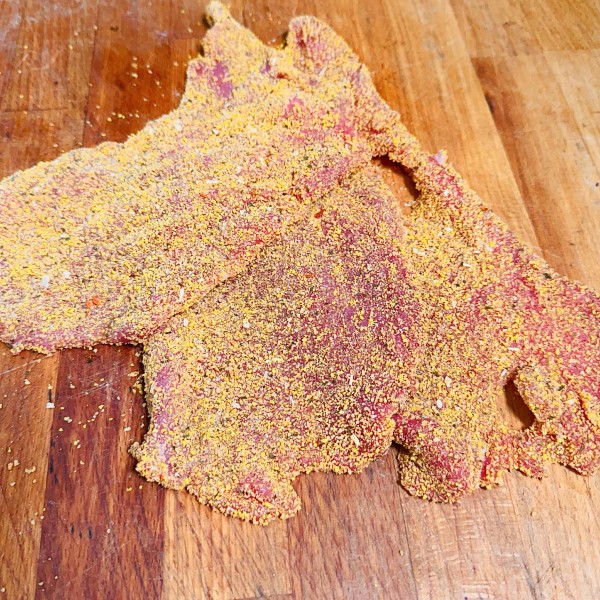 Sauté de veau pané