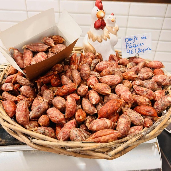 Boîtes d’œufs de Pâques pour l'apéro