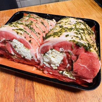 Épaule d'agneau farcie aux...