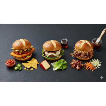 Box burgers 4 pièces