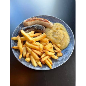 Action Boudin-frite-compote
