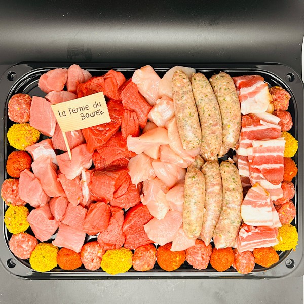 Plateau fondue pour 2 personnes